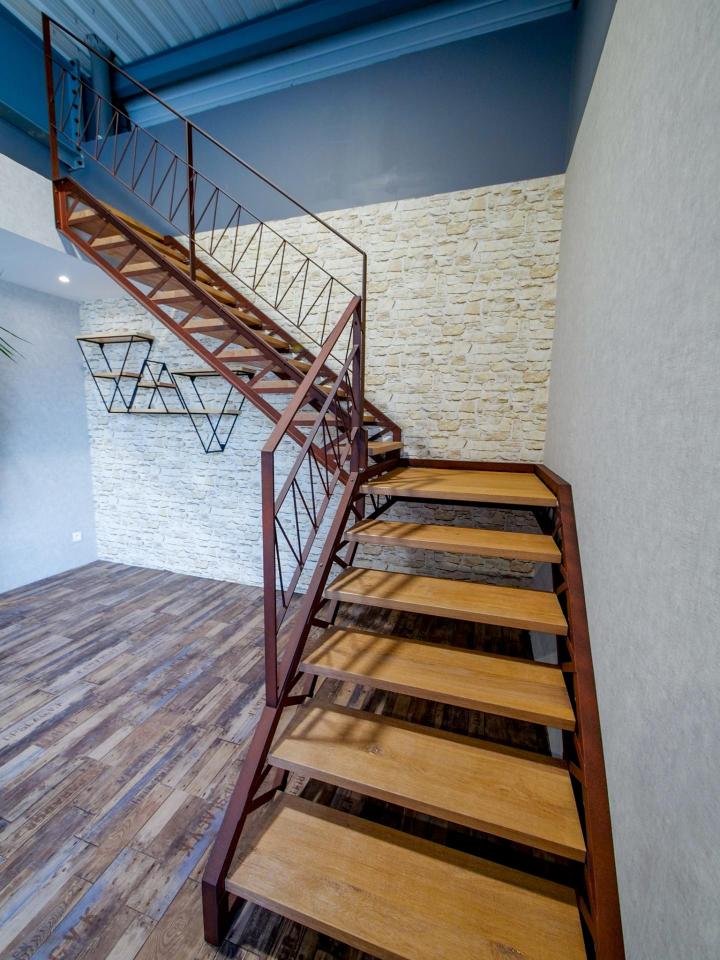 Escaliers intérieurs contemporains Avranches