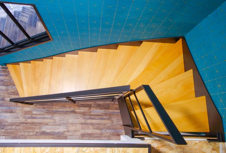 Escaliers intérieurs contemporains Avranches