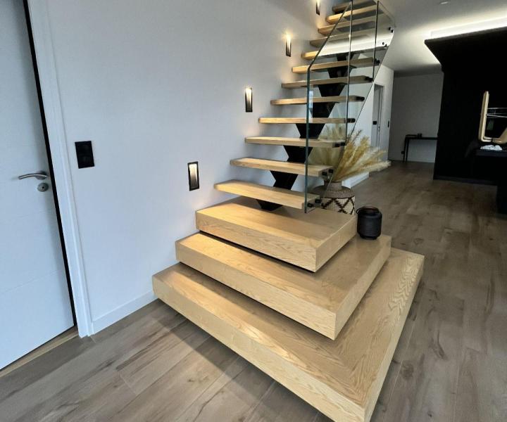 Escaliers intérieurs contemporains Avranches